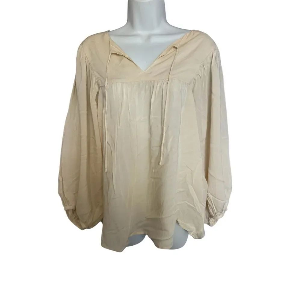Z Supply Peasant Cottagecore Renaissance Shirt Women’s Reg XL V729